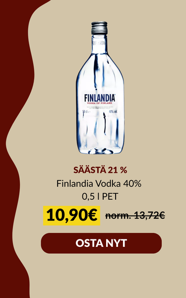 Finlandia Vodka 40% 0,5 l PET